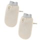 thumbnail image 1 of Bath Mitts Adult Exfoliating Comfortable Bathing Gloves for Human Skin Oil Removal Rectangular Shape 2Pcs, 1 of 4