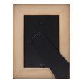 thumbnail image 5 of DesignOvation Museum Wooden Traditional Picture Frame Set for Customizable Wall Display, 4x6, Rustic Brown, 4 Pack, 5 of 7