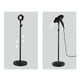 thumbnail image 5 of Soporte para secador de pelo, varilla ajustable de acero inoxidable giratoria de Plata 50-106cm Yuyangstore Soporte para secador de pelo, 5 of 8