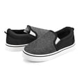 thumbnail image 4 of Rexoro Kid's Slip On Shoes Comfortable Walking Sneakers Low-Top Casual Canvas Shoes Flats For Boys Girls Little/Big Kids, 4 of 6