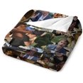 thumbnail image 3 of Soft and Comfortable Warm The Wool Blanket Fan Gift Suitable for Room Sofa Bed Car Lets Trip Camping Sofa Decoration Merch Fresh Love Stuff Blanket 40x50, 3 of 6