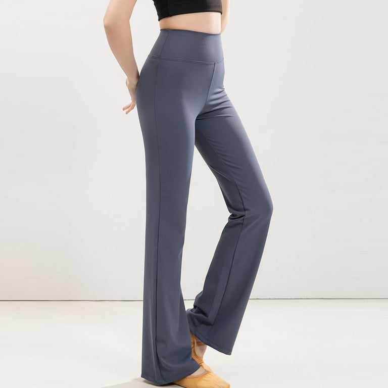 YYDGH Bootcut Yoga Pants for Women High Waisted Yoga Pants with Pockets for  Women Bootleg Work Pants Workout Pants Gray XL