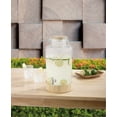 thumbnail image 4 of Hometrends Clear  Glass Beverage  Dispenser, 2 gallon ,2pc Set, 4 of 6