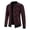Wine, variant on LEEy-world Mens Sweater Men'S Wool Blendet Stand Collar Windproof Pea Coat Coffee,M