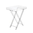 thumbnail image 2 of Lipstore Table Pliante en Acrylique Plateau de Souper Meuble Table à Manger Robuste Table de Camping Transparent, 2 of 8