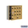 thumbnail image 1 of SalsburyIndustries 19145-14GRC Cell Phone Storage Locker With Front Access Panel - 4 Door High Unit, Gold, 1 of 1
