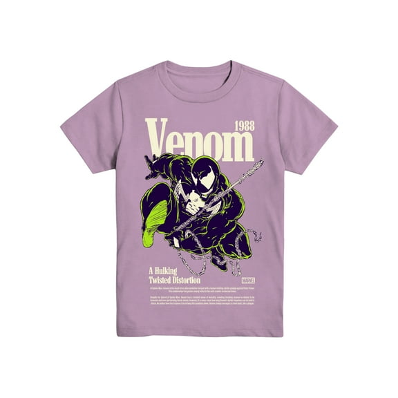 Venom, Boys' & Big Boys' Graphic T-Shirt, Magazine Cover, Sizes 4-18