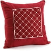 Canopy Soft Links Accent Pillow Dobby Square, Red