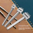 thumbnail image 4 of Noref Spacing Punching Tool, 3PCS Spacing Punch Tool DIY Leather Craft Hole Punching Set Belt Hole Puncher, 4 of 7