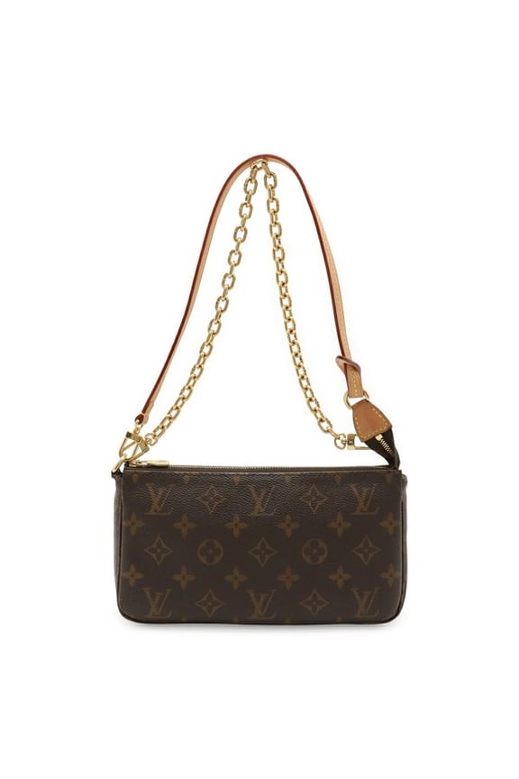 Pre-Owned LOUIS VUITTON Monogram Pochette Accessoires Pouch Chain Bag M82766