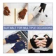 thumbnail image 5 of 4 Pares De Guantes Sin Dedos Con Funda For Mujeres Y Hombres, 5 of 7