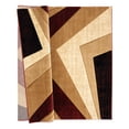 thumbnail image 4 of United Weavers Drachma Rimini Modern Abstract Accent Rug, Burgundy, 1'10" x 2'8", 4 of 6