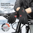 thumbnail image 4 of Winter Gloves Men Women Touch Screen Thermal Gloves For Road MTB Bike Motorcycle, 4 of 5