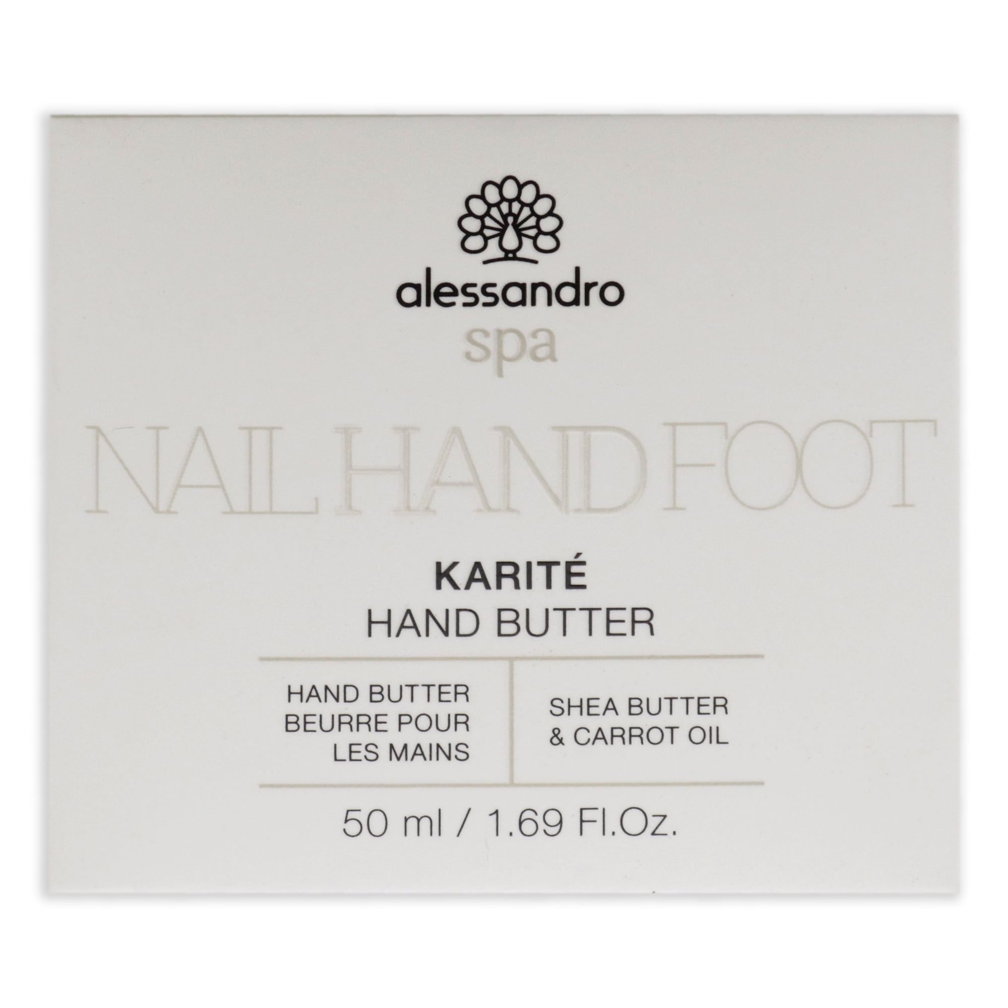 Alessandro Spa Hand Butter - Karite, 1.69 oz Cream