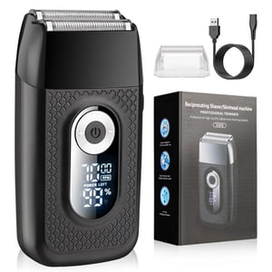 Becaristey Electric Shaver For Men With Shaving Performance FOIL BLAD SHAVER POPup TRIMMER Electric black