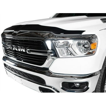 Auto Ventshade [AVS] Aeroskin / Hood Protector | Fits 2009-2018 Ram 1500, 2019-2023 Ram 1500 Classic Body (Excludes Sport/Rebel Models), 1 pc. | Matte Black-377004