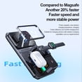 thumbnail image 7 of VIPQV Wireless Charging Station with Speakers and Night Light, 15W Magnetic Charger for iPhone 17 16 15 14 13 12 11, iWatch Series & Airpods 4/3/2/Pro, 7 of 7