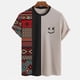 thumbnail image 2 of Camisa a rayas Vintage para hombre, camiseta informal de manga corta, jersey de estilo Simple, sudadera de gran tamaño, Tops sueltos, Verano, 2 of 4