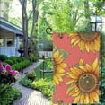 thumbnail image 4 of PHYHOO Sunflower Bees Welcome Flags Seasonal Garden Flags Vertical Double Sided Yard Flags Banner Outdoor Flag for Outside, Lawn, Decor White, 4 of 6