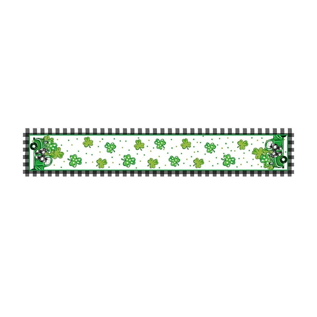 asddcavvf Patrick's Day Table Flag Restaurant Table Holiday Decorations Sparklers for Wedding Spandex Tablecloth