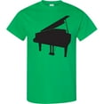 thumbnail image 3 of Inktastic Piano Silhouette T-Shirt, 3 of 5