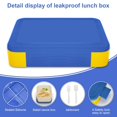 thumbnail image 3 of Hap Tim Bento Box Lunch Box for Kids (CA1265-BL), 3 of 7