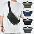 thumbnail image 3 of Riñoneras de moda para mujeres y hombres, cinturones ajustables, bolsa informal para viajes, senderismo, conciertos, correr MFZFUKR CPB-DE-SSW1455-4, 3 of 5