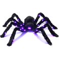 thumbnail image 4 of Telaraña LED gigante para Halloween, Accesorios luminosos para decoración interior y exterior, 125cm, 4 of 4