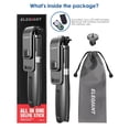 thumbnail image 7 of Selfie Stick Tripod, 4 in 1 Selfie Tripod with Shutter Remote Phone Holder, Action Camera Mount, for Smartphone, Black, 7 of 7