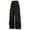 c01Black, variant on (M-5XL) Big and Tall Men's Casual Cargo Pants Elastic Waist Drawstring Street Hip Hop Trousers with Pockets Black M