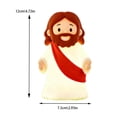 thumbnail image 3 of Little Jesus Night Light 4.7 Inch Silicone Touch Lamp Perfect for Christmas, Easter and Baptism Gifts, 3 of 6