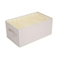 thumbnail image 3 of jifeng Clothes Storage Bin Foldable Closet Organizer for Sheets Comforters Clothing L, 3 of 9