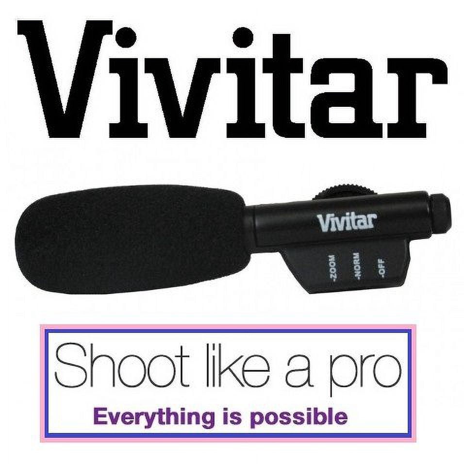 Pro Microphone Mini Condenser For Sony HDR-CX260V HDR-CX290 HDR-CX260