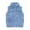 Blue, variant on KAUOD Kids Fleece Thick Vest Sleeveless Turtleneck Fuzzy Zip up Tank Top Coats Boys Girls Padded Lined Winter Waistcoat
