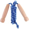 thumbnail image 3 of Cuerda para saltar de 8,8 pies para mujeres, hombres, niños, cuerdas para saltar con mango de madera, 3 of 5