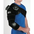 thumbnail image 3 of Bownet ICE20 Combo Arm and Shoulder Ice Pack Wrap - Refillable and Removable ICE20 Bags - Shoulder Ice Therapy Wrap - Effective Therapy for Injuries and Pain Relief (One Size, Black), 3 of 5