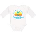 thumbnail image 3 of Inktastic Summer Enjoy the Sunshine Carolina Beach North Carolina Blue Boys or Girls Long Sleeve Baby Bodysuit, 3 of 5