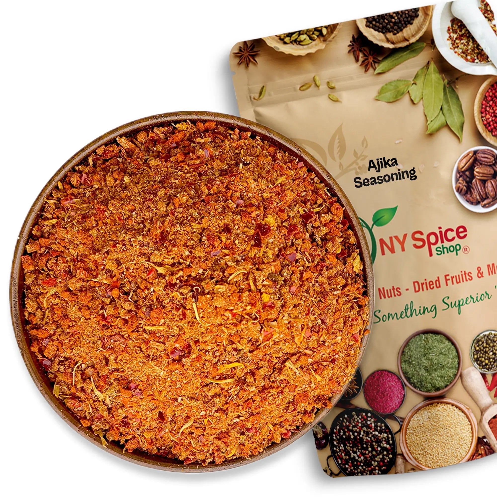 NY Spice Shop Ajika Seasoning - 1 Pound - Georgian Ajika Spice - Georgian Spice Blend - Natural Blend of Spices and Seasonings for Grilled Chicken, Georgian Traditional Chicken and Cooking