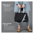 thumbnail image 2 of Bolsa Transportadora Para Mascota, Perro Pequeño, Mochila De Viaje Esquimal (Negro, 42x18x29 cm), 2 of 6