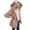 Pink, variant on Spring Tops for Women 2025 Viikei Womens Fall Fashion 2025 Women's Solid Color Casual Plush Cardigan Long Sleeve Pockets Blouse Coat Tops