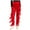 Red, variant on Doomiva Women Latin Dance Pants Fringe Ballroom Pants Tassel Tango Salsa Dancing Practice Pants Red S