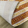 thumbnail image 5 of Ambesonne Retro Place Mats Set of 4, Meanders, Standard Size, Redwood Apricot, 5 of 6