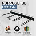 thumbnail image 2 of Heavy-Duty Ski Wall Storage  Holds 8 Pairs, Space-Saving Garage Organizer with 200 lbs Capacity, 2 of 5
