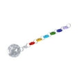 thumbnail image 3 of Solarium Window Decor & Light Diffuser Handcrafted Rainbow Crystal Pendant Chandelier, 3 of 8