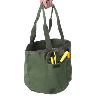 Hesroicy Large Capacity Gardening Bag with 42 Pockets - Reusable Oxford  Cloth Outdoor Bucket Tool Organizer Pouch - Ideal for Household Supplies 