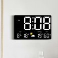 thumbnail image 4 of LCD Weather Station for Indoor Outdoor and Use, Clock Thermometer, 4 of 5