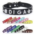 thumbnail image 3 of 1 collar para perro con nombre, collar para gato, collar ajustable para cachorros para perros pequeños, medianos y grandes, 3 of 4