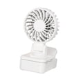 thumbnail image 4 of Ventilador portátil con clip, refrigeración por viento fuerte, ajuste de 3 velocidades, pequeño mini ventilador de escritorio Blanco, 4 of 9