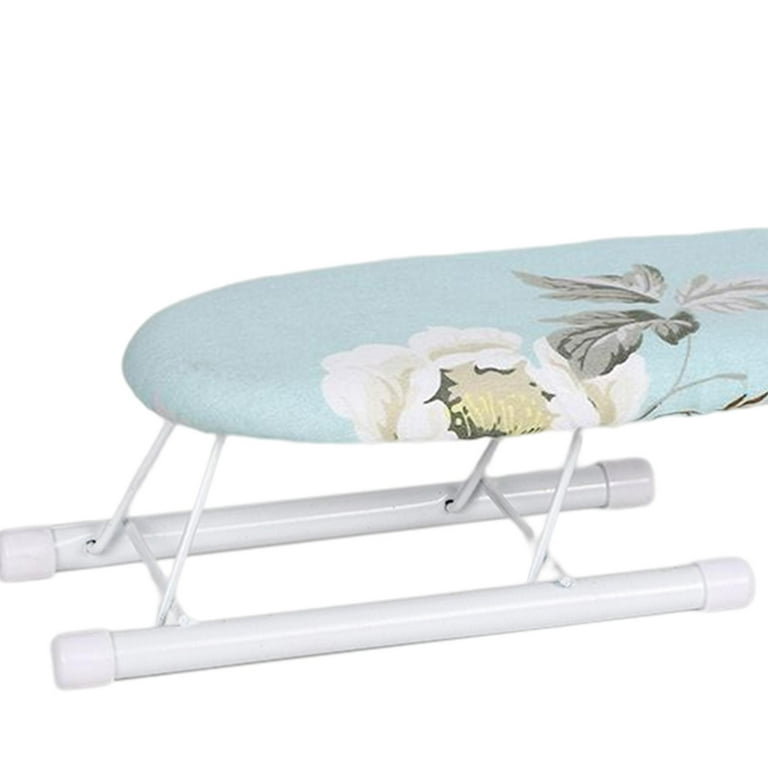 Small Tabletop Ironing Board - Ironing Board with Mesh Metal Base & Cover, Portable Folding Mini Iron Board for Sewing, Craft Room, Household, Dorm 