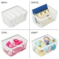 thumbnail image 3 of mDesign Steel Organizer Matte White (25958), 3 of 9